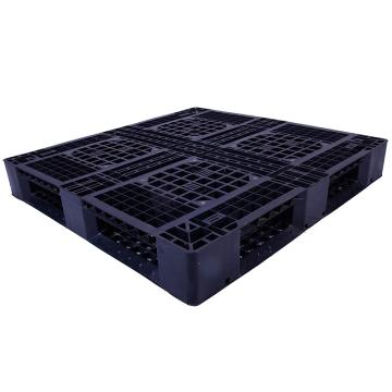 哈德威 田字网格托盘,改性HDPE,1100×1100×150mm,静载3T,动载0.8T,黑色，TK1111TW-C 售卖规格：1个