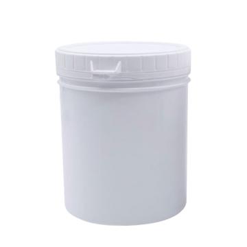 安赛瑞 广口塑料瓶（1L），500022 易开罐分装瓶直桶涂料油墨罐塑料储藏包装罐 白色 售卖规格：1个