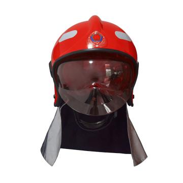 东安 F1式全盔消防灭火防护头盔（含灯架和强光手电），3C认证，红色，FTK-Q/F