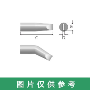 威乐/Weller 烙铁头RT 4，T0054460499N 凿形1.5x0.4MM 售卖规格：1个