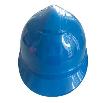 禄华 ABS 一字形拱筋安全帽，蓝色，WX-A5 ，华电定制（同系列30顶起印）