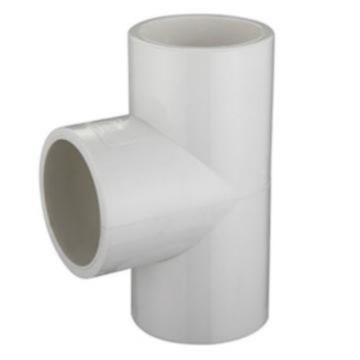 联塑 90°正三通(PVC-U给水配件)，dn40 白色 售卖规格：1只