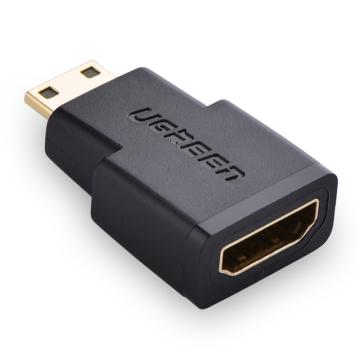 绿联/UGREEN Mini HDMI公转HDMI母转接头，20101 售卖规格：1个