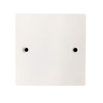 联塑 槽、管线盒盖PVC电工套管配件，86×86 白色 售卖规格：1只