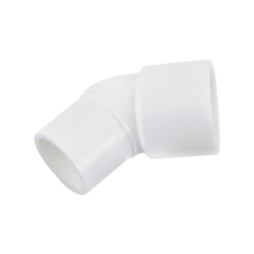 联塑 45°单承插弯头(PVC-U给水配件)，dn20 白色 售卖规格：1080只/包