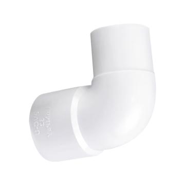 联塑 90°单承插弯头，DN20 (PVC-U给水配件)白色 售卖规格：1只