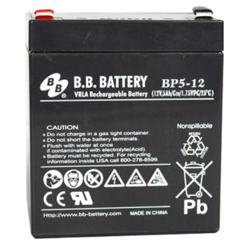 美美/B.B 铅酸蓄电池，BP5-12 (如需配线提前沟通) 售卖规格：1块