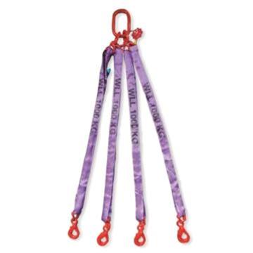 多来劲 四腿圆型吊带组合吊具 额定载荷3.15T，使用长度1.8M，产品编码：05443154