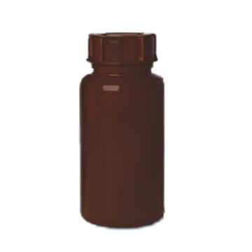 普兰德/BRAND 广口瓶，PE-LD材质，250 ml，GL 32，棕色不透明，旋盖，129748 售卖规格：1个