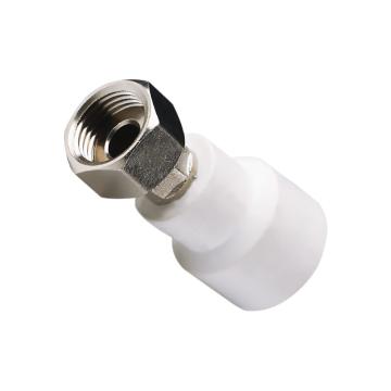 联塑 活接直接头(PVC-U给水配件)白色，dn20×1/2＂ 售卖规格：1只