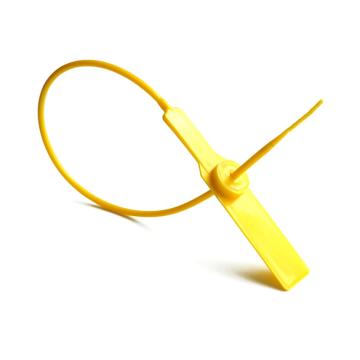 安赛瑞 一次性塑料铅封，23485 黄色，全长28cm 售卖规格：100根/包