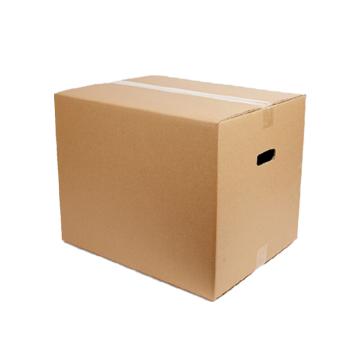安赛瑞 搬家纸箱，特硬五层瓦楞纸，80×50×60cm，有扣手（5个装）