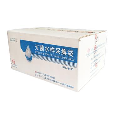 海博生物 无菌水样采集袋(500ml)，CYD004 10只/袋*10/箱，圆底立式 售卖规格：1箱