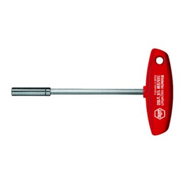 威汉/Wiha T柄磁性套筒起子，01481 1/4''x150mm 售卖规格：1把