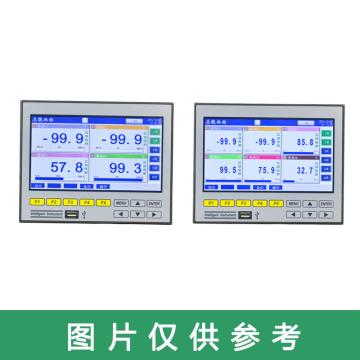 安徽天维 热控数显表，X1200-A4-C4-R02-PA1-VAC液晶数显 4路模拟量4~20mA Modbus-TCP通讯 24V/220V