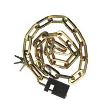 锦安行 链条+黑色挂锁，链条+黑色挂锁，链条长度60cm 售卖规格：1个