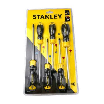 史丹利/STANLEY B系列胶柄一十字螺丝批，66-672-23 6件套 售卖规格：1把