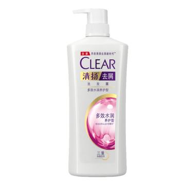 清扬/CLEAR 洗发水，多效水润450ML 售卖规格：1瓶