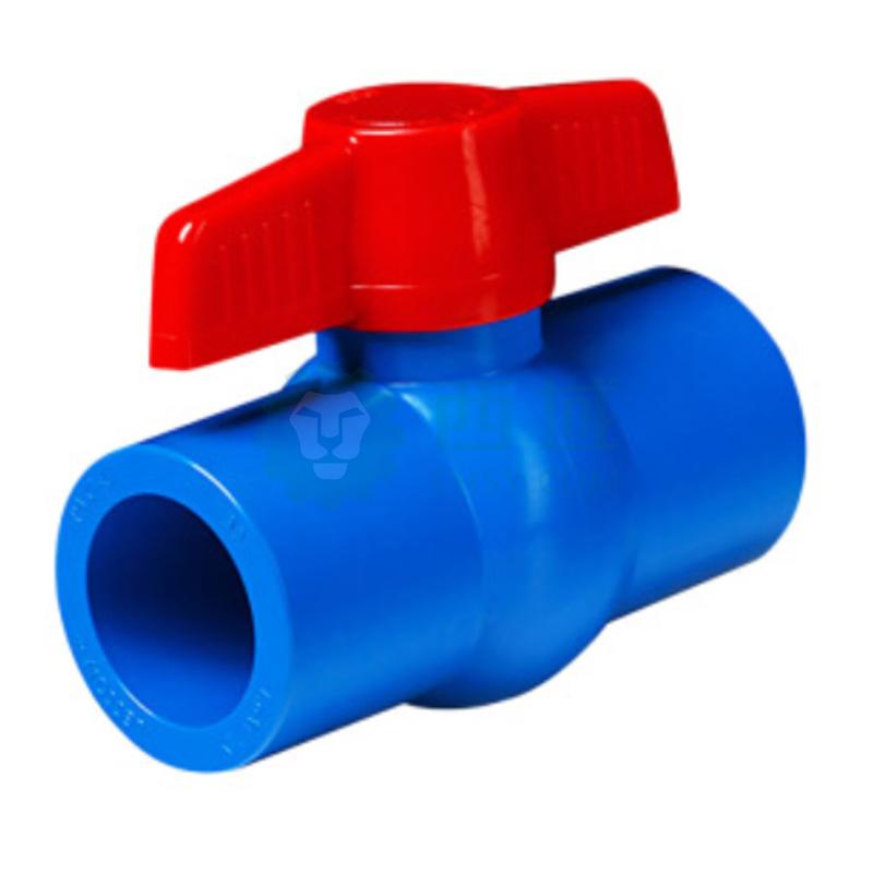 联塑 PVC球阀(PVC-U给水配件),蓝色,φ90【多少钱 规格参数 图片 采购】-西域