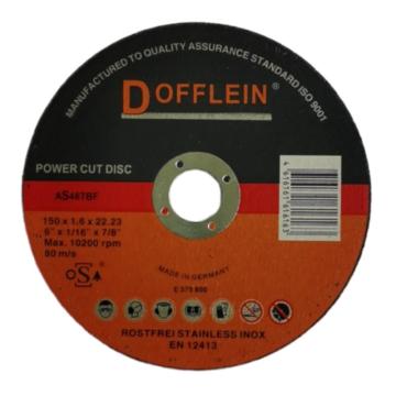 DOFFLEIN 高速切割片，150x1.6x22.23，A46T-150