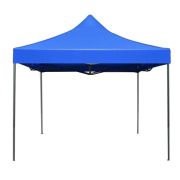 百佳 户外遮阳救灾广告帐篷，3×3米，蓝色，不含围布 售卖规格：1个