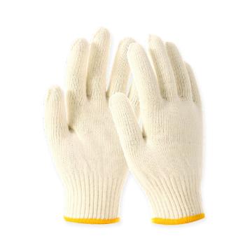 Raxwell 720g涤棉手套，乳白，10针，12副/袋，RW2103