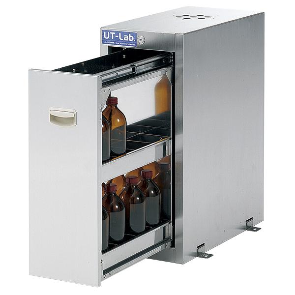 亚速旺/Asone 药品保管柜，1-4024-01 尺寸251×500×600mm，不锈钢材质 售卖规格：1个