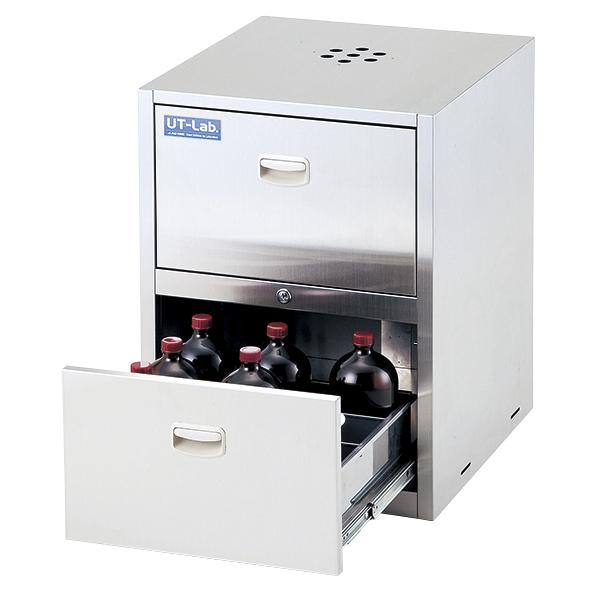 亚速旺/Asone 药品保管柜，1-4024-03 尺寸450×500×600mm，不锈钢材质 售卖规格：1个