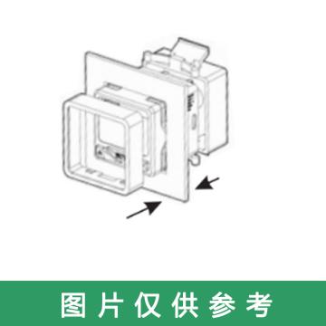 亚德客/AirTAC 数字显示气压开关(EB面板安装组合)，F-DPSEB 售卖规格：1个