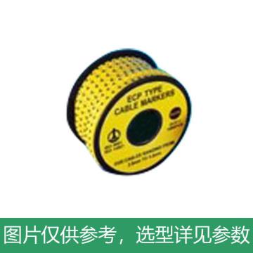 凯士士/KSS ECP型配线标志，ECP3 黄色 售卖规格：100个/包