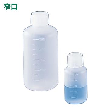 亚速旺/Asone PP制塑料瓶，(按箱销售) 窄口 100ml，5-001-52 售卖规格：100个/箱