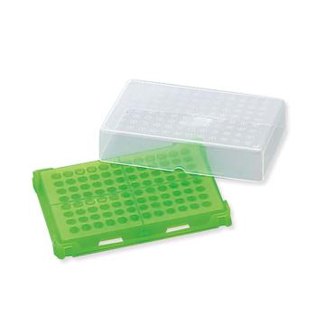 亚速旺/Asone PCR支架T328-96 绿色 1盒(主体·盖子20个)，1-4309-03 售卖规格：20个/盒