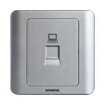 西门子/SIEMENS 一位八芯电脑插座RJ45(超5类)，5TG01211CC122 售卖规格：1个