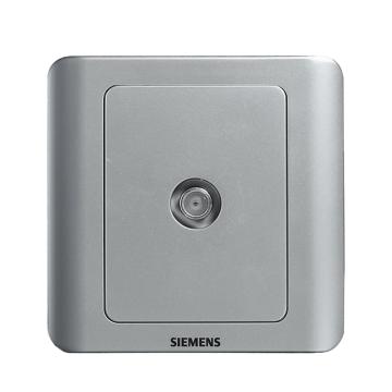 西门子/SIEMENS 一位宽频电视插座(5-1000MHz)，5TG01151CC122 售卖规格：1个