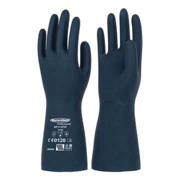 兰浪 氯丁橡胶手套，SR300-9 掌部厚度0.75mm，摩洛哥蓝 售卖规格：1副