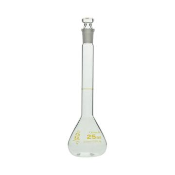 柴田科学/SIBATA 容量瓶，1-8654-24 25ml，A级，白色 售卖规格：1个