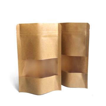 安赛瑞 牛皮纸袋，26298 内层PET+CPP+中间牛皮纸+外层消光CPP，厚0.28毫米，带窗款（包） 售卖规格：50只/包