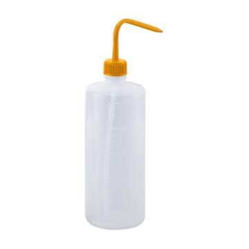 亚速旺/Asone 进口多色清洗瓶（细口） 黄色 容量1000ml，4-5664-04 售卖规格：1个