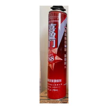 喜盈门 聚氨酯泡沫填缝剂，750ml/瓶 15支/箱 售卖规格：750毫升/瓶