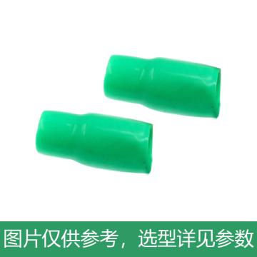 长虹塑料 端子绝缘软护套，V-8 绿色 售卖规格：1000只/包
