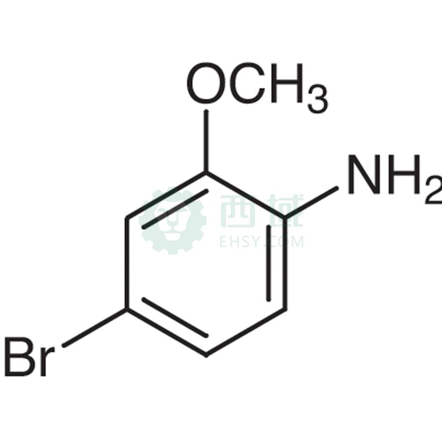 梯希爱/TCI 4-溴-2-甲氧基苯胺，A2027-25G CAS:59557-91-4，98.0%，25G 售卖规格：1瓶