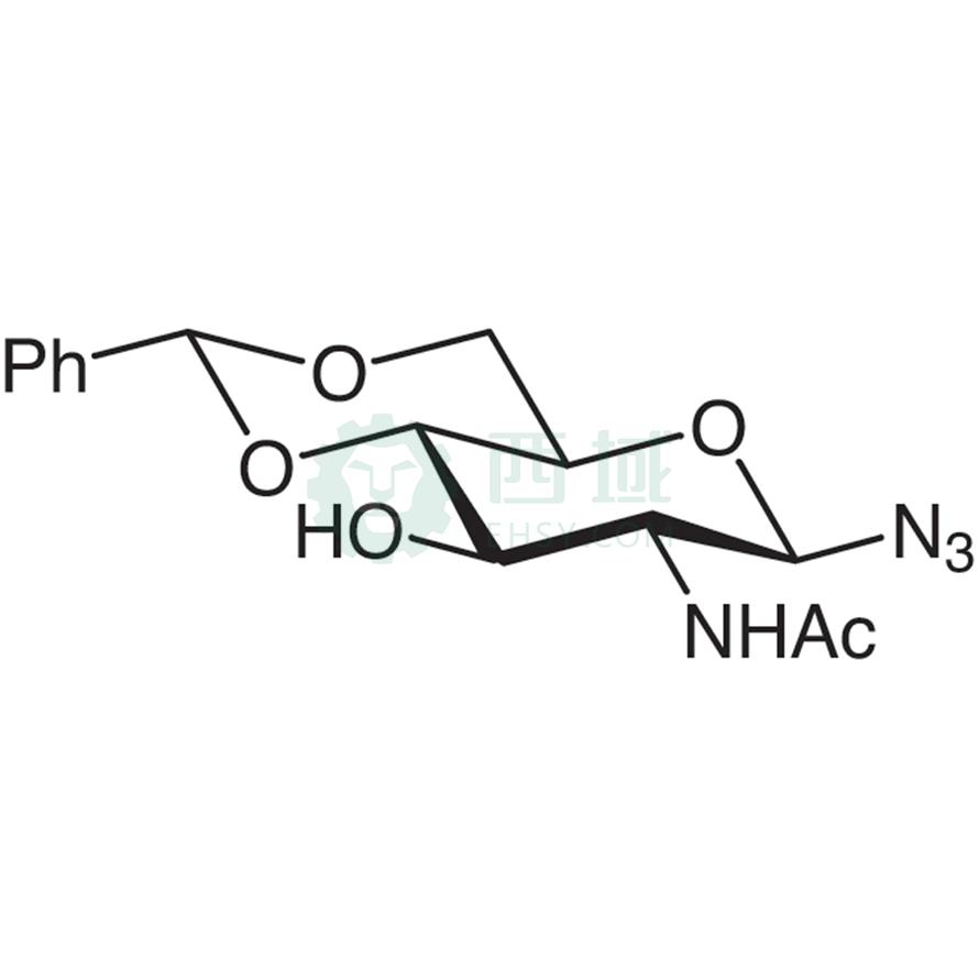 1,2-乙酰氨基-4,6-o-苯亞甲基-2-脫氧-β-d-吡喃葡萄糖酰基疊氮化物