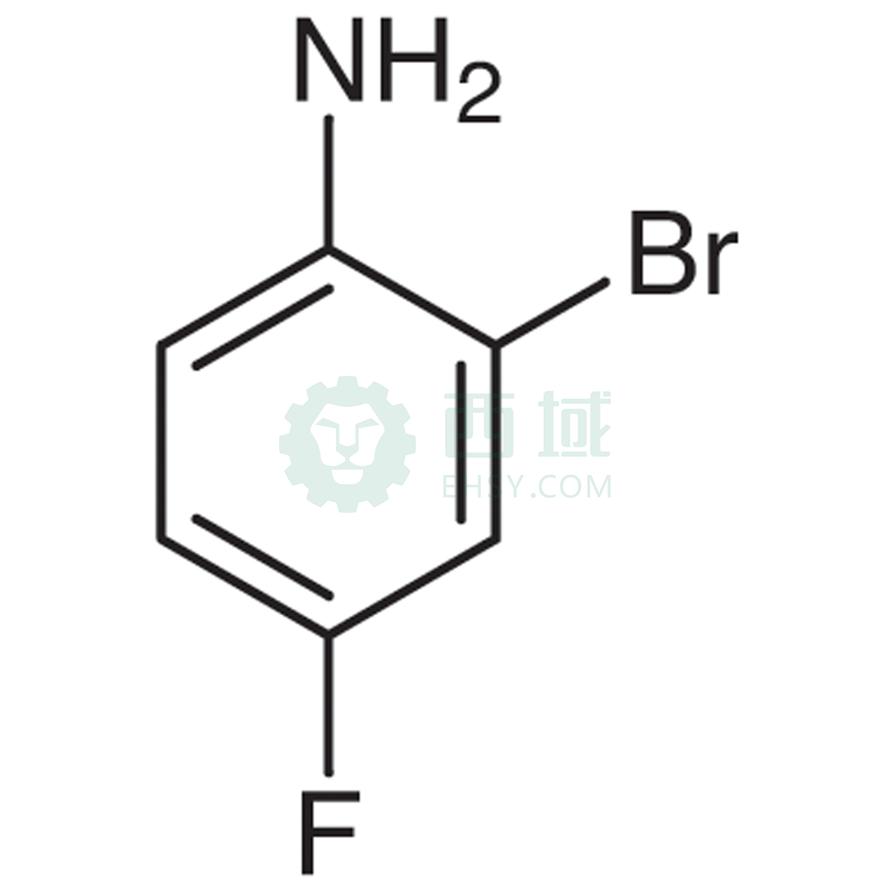 梯希爱/TCI 2-溴-4-氟苯胺，B1829-25G CAS:1003-98-1，98.0%，25G 售卖规格：1瓶