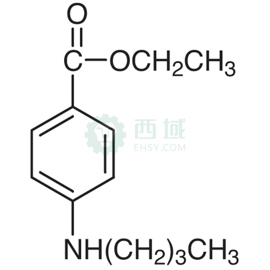 梯希爱/TCI 4-(丁氨基)苯甲酸乙酯，B1472-25G CAS:94-32-6，98.0%，25G 售卖规格：1瓶