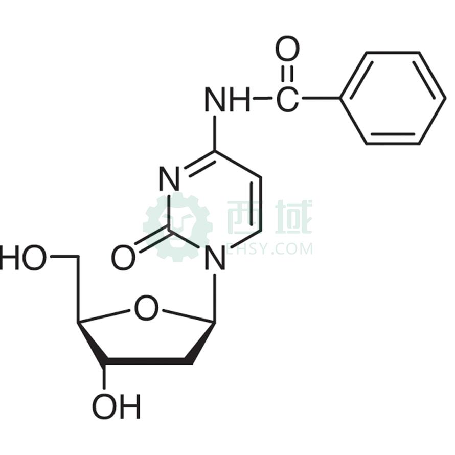 梯希爱/TCI N4-苯甲酰基-2'-脱氧胞苷，B3102-100MG CAS:4836-13-9，98.0%，100MG 售卖规格：1瓶