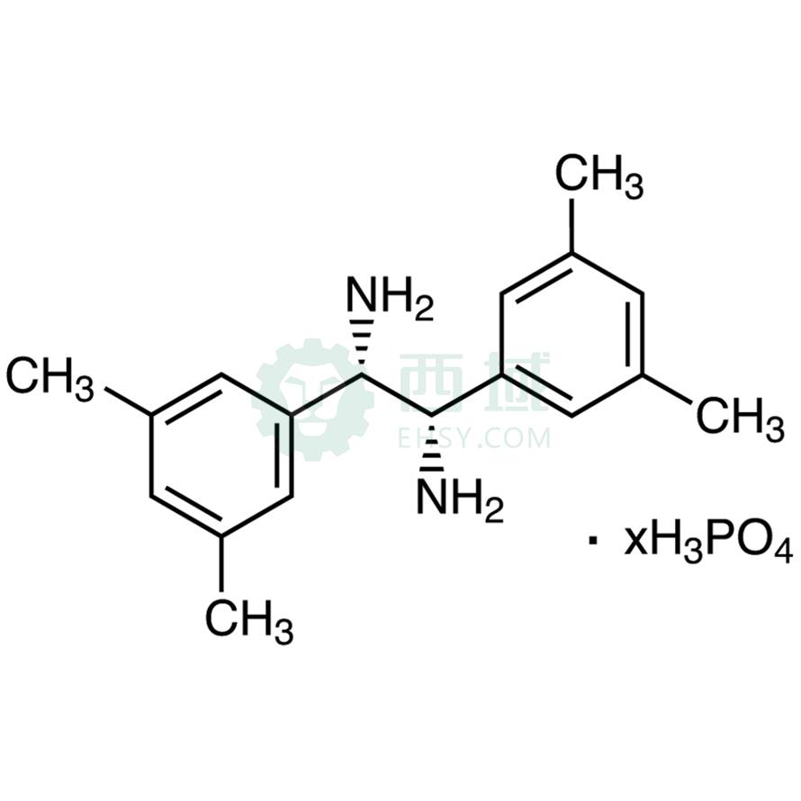 梯希爱/TCI (1S,2S)-1,2-双(3,5-二甲基苯基)-1,2-乙二胺磷酸盐，B2776-100MG 98.0%，100MG 售卖规格：1瓶