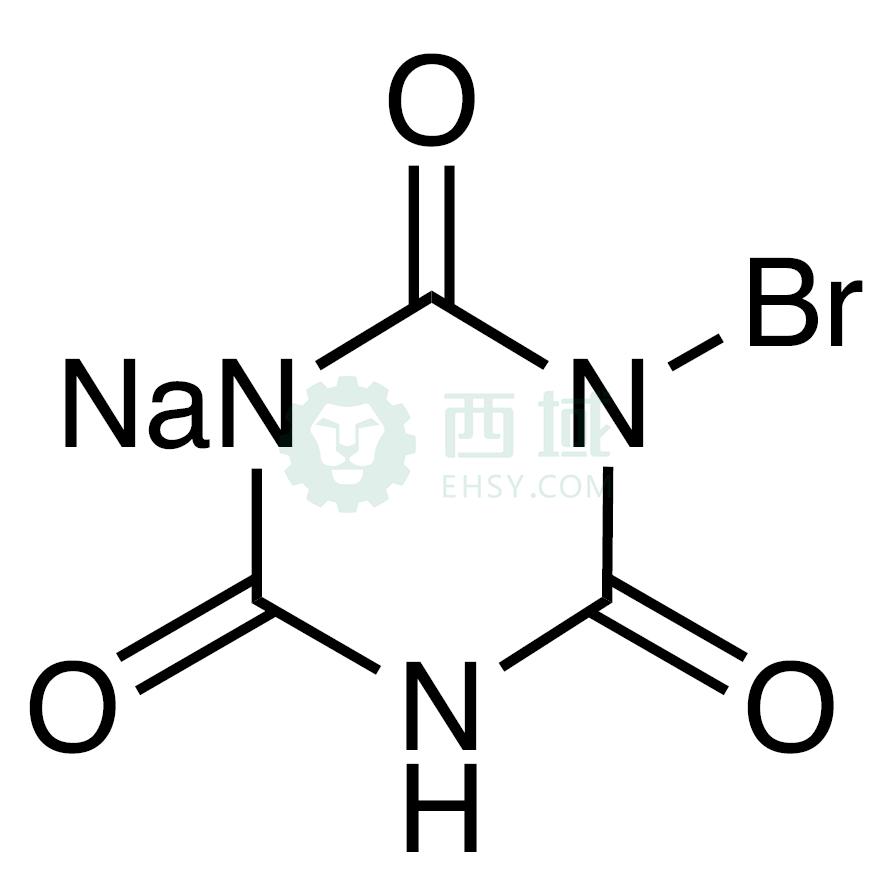 梯希爱/TCI 溴代异氰尿酸单钠盐，B2148-25G CAS:164918-61-0，87.0%，25G 售卖规格：1瓶
