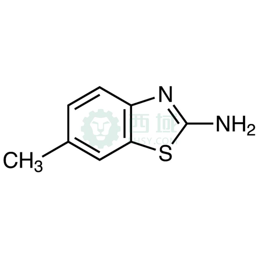 梯希爱/TCI 2-氨基-6-甲基苯并噻唑，A0714-100G CAS:2536-91-6，98.0%，100G 售卖规格：1瓶