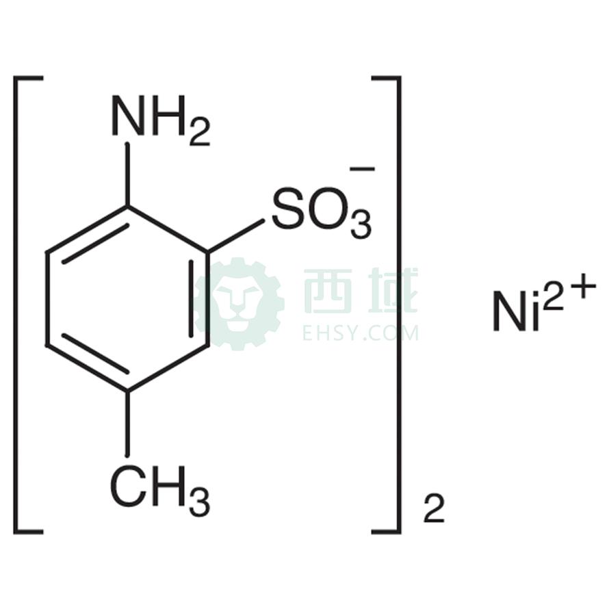 梯希爱/TCI 2-氨基-5-甲基苯磺酸镍(II)，A0430-25G CAS:375387-13-6，95.0%，25G 售卖规格：1瓶