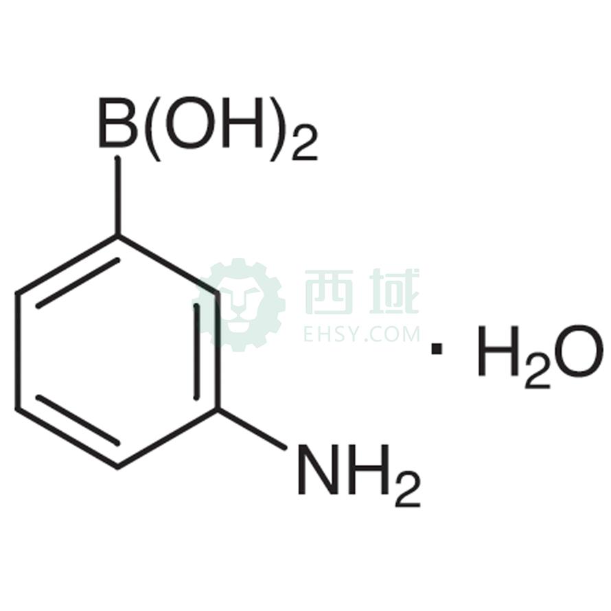 梯希爱/TCI 3-氨基苯硼酸 一水合物 (含不同量的酸酐)，A1281-1G CAS:206658-89-1，1G 售卖规格：1瓶